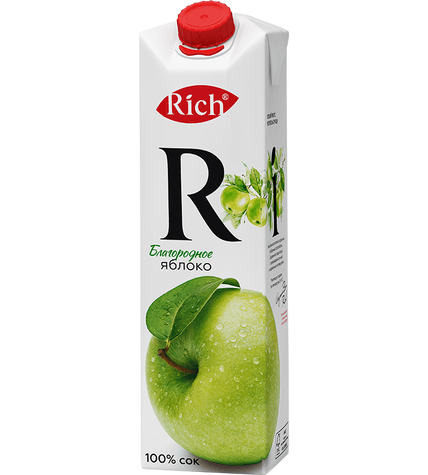 Сок Rich яблоко купить