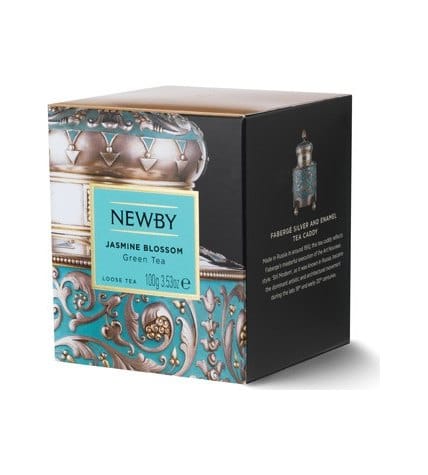 Чай зеленый Newby Jasmine Blossom листовой 100 г купить