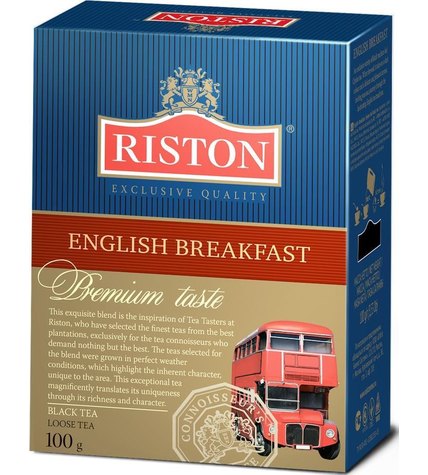 Чай черный Riston English Breakfast листовой 200 г
