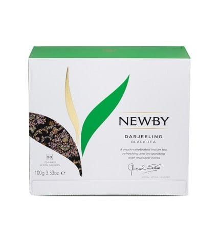 Чай черный Newby Darjeeling в пакетиках 2 г 50 шт