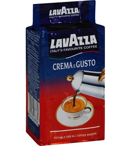 Кофе Lavazza Crema e Gusto молотый в вакуумной упаковке 250 г