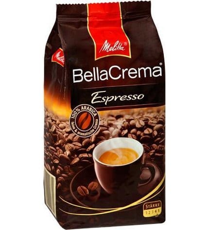 Кофе Melitta Bella Crema Espresso в зернах 1 кг