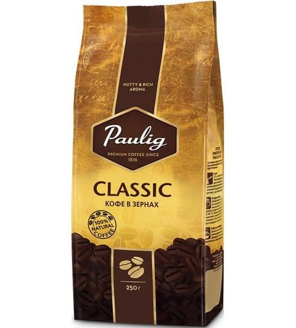 Кофе Paulig Classic в зернах 250 г