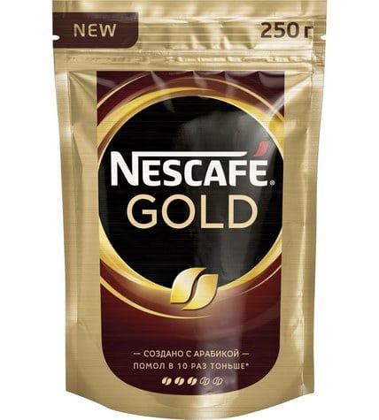 Кофе Nescafe Gold растворимый 250 г