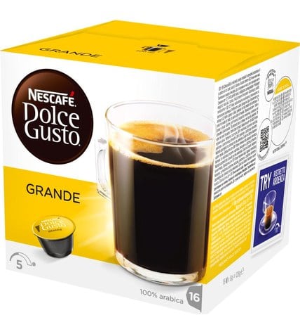 Кофе Nescafe Dolce Gusto Grande в капсулах 8 г 16 шт.