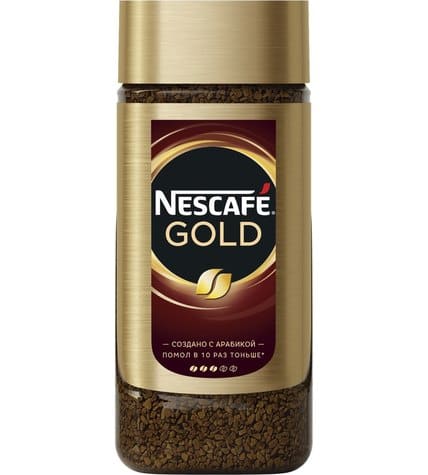 Кофе Nescafe Gold молотый в растворимом 95 г