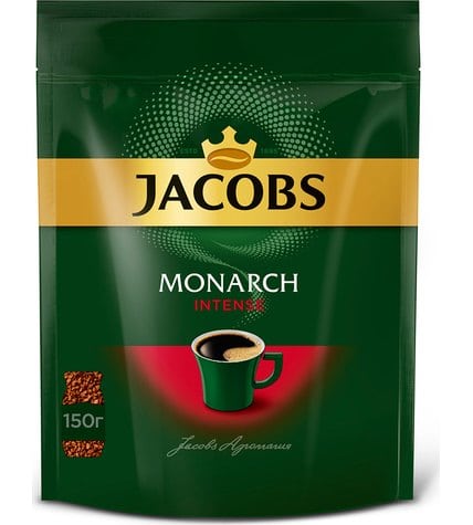 Кофе Jacobs Monarch Intense растворимый 150 г