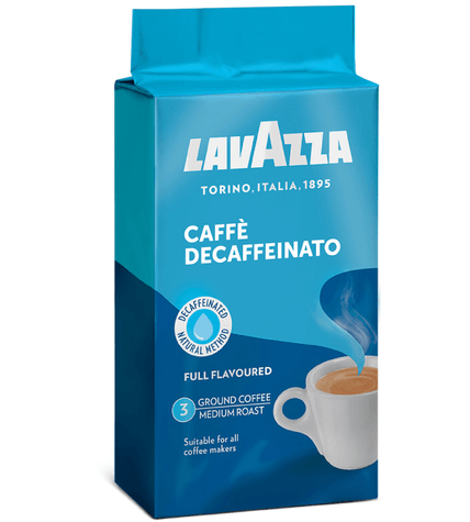 Кофе Lavazza Decaffeinato молотый 250 г