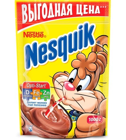 Какао-напиток Nestle Nesquik Opti-start 1 кг