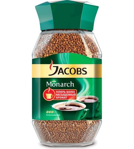 Кофе Jacobs Monarch растворимый 47,5 г