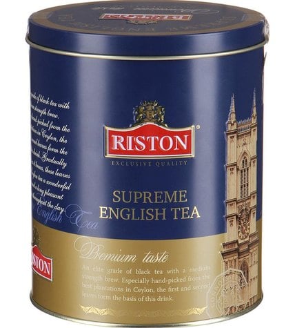 Чай черный Riston Supreme English листовой 100 г