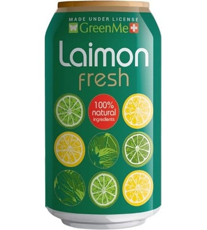 Газированный напиток Laimon Fresh Max 0,33 л