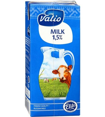 Молоко Valio UHT ультрапастеризованное 1,5% 1 л