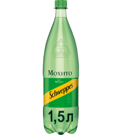 Газированный напиток Schweppes Мохито 1,5 л в пластиковой бутылке