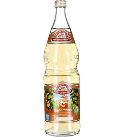 Лимонад Напитки из Черноголовки Буратино 1 л в стеклянной бутылке (6 шт)