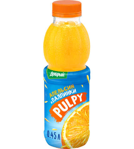 Напиток Добрый Pulpy сокосодержащий апельсин 450 мл