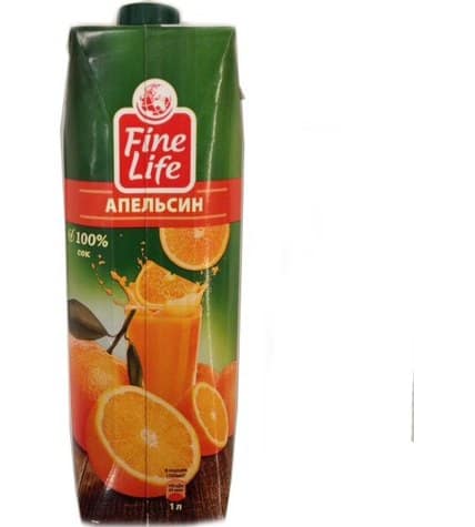 Сок Fine Life апельсин