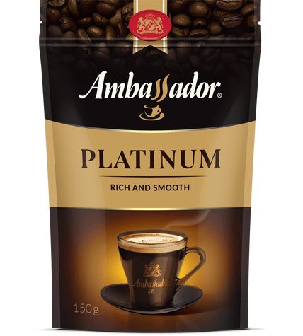 Кофе Ambassador Platinum растворимый 150 г купить