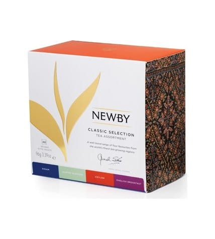 Набор черного и зеленого чая Newby Classic Selection в пакетиках 2 г 48 шт купить
