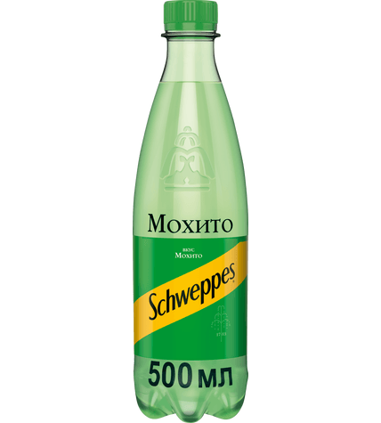 Газированный напиток Schweppes Мохито 0,5 л в пластиковой бутылке (24 шт)