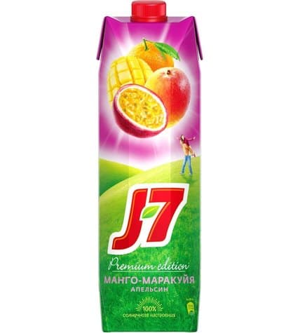 Нектар J7 апельсин-манго-маракуйя