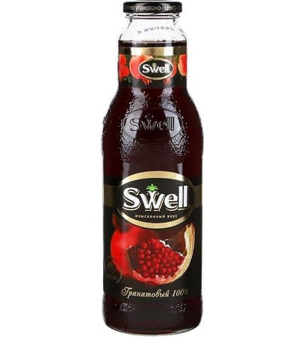 Сок Swell гранат в стеклянной бутылке 0,75 л