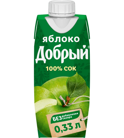 Сок Добрый яблочный