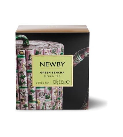 Чай зеленый Newby Green Sencha листовой 100 г