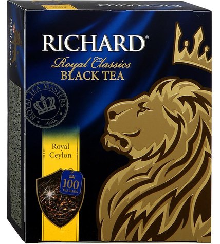Чай черный Richard Royal Ceylon в пакетиках 2 г 100 шт