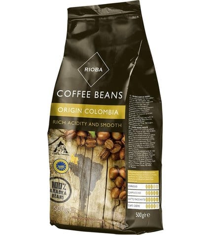Кофе Rioba Origin Colombia в зернах 500 г