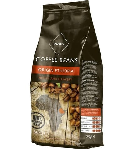 Кофе Rioba Origin Ethiopia зерновой 500 г