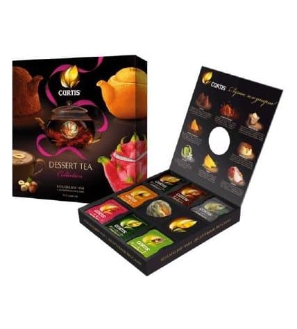 Набор чая Curtis Dessert Tea Collection ассорти в пакетиках 1,8 г 30 шт