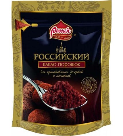 Какао Российский растворимый 100 г