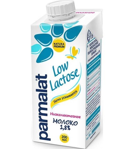 Молоко Parmalat Low Lactose ультрапастеризованное 1,8% 200 мл