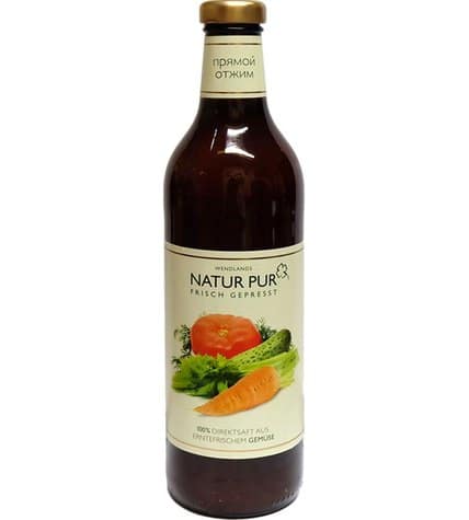 Сок Natur Pur коктейль из овощных соков прямого отжима