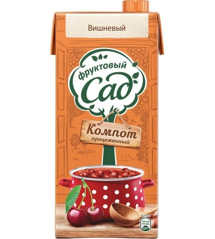 Напиток сокосодержащий Фруктовый Сад Компот Вишня 0,95 л купить