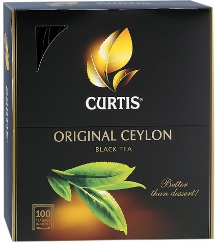 Чай черный Curtis Original Ceylon в пакетиках 2 г 100 шт