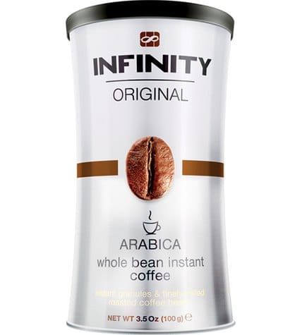 Кофе Infiniti Original молотый в растворимом 100 г
