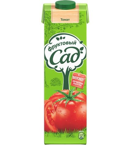 Сок Фруктовый Сад Томат с солью с мякотью 0,95 л купить