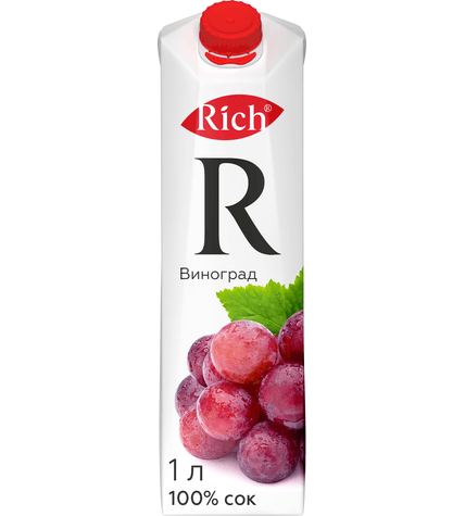 Сок Rich виноградный осветленный 100%