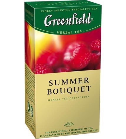 Фруктовый чай Greenfield Summer Bouquet в пакетиках 2 г 25 шт