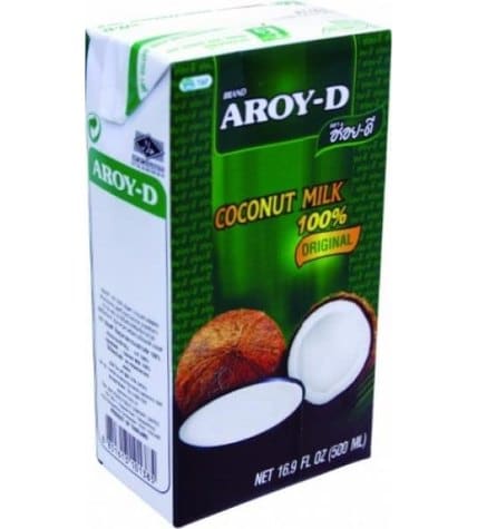 Молоко кокосовое Aroy D 60% 18,5% 500 мл