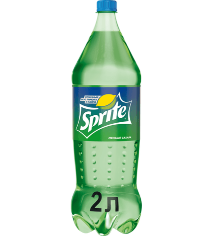 Газированный напиток Sprite Лимон и лайм 2 л