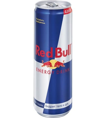Напиток Red Bull энергетический газированный безалкогольный 355 мл