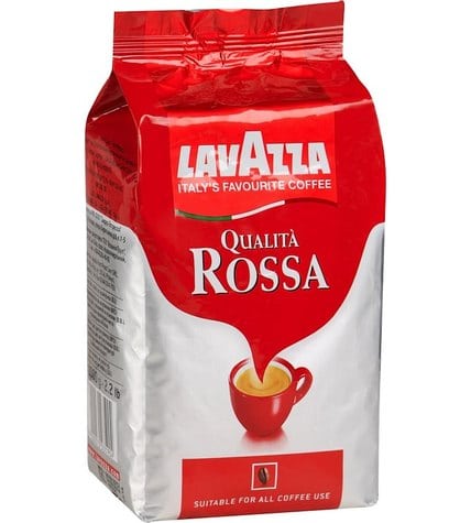 Кофе Lavazza Qualita Rossa в зернах 1 кг