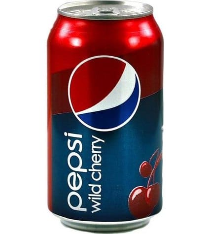 Газированный напиток Pepsi Wild Cherry 0,33 л в алюминиевой банке (12 шт)