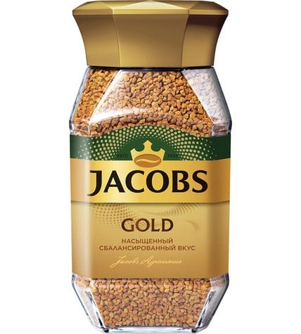 Кофе Jacobs Gold натуральный растворимый 95 г