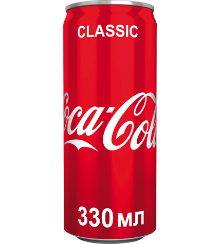 Газированный напиток Coca-Cola Classic Кола 0,33 л