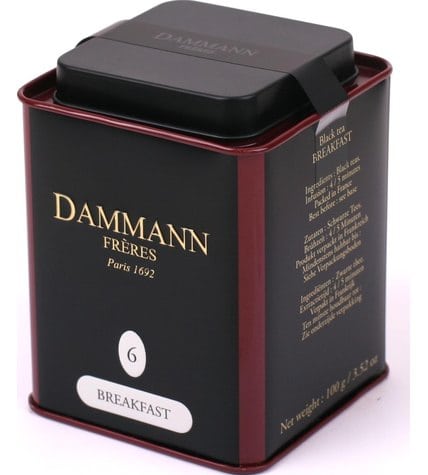 Чай черный Dammann Breakfast 6 листовой 100 г