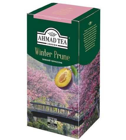 Чай черный Ahmad Tea Winter Prune байховый китайский с черносливом